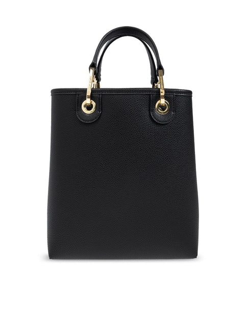Emporio Armani Emporio Armani Deer-print MyEA vertical shopper bag