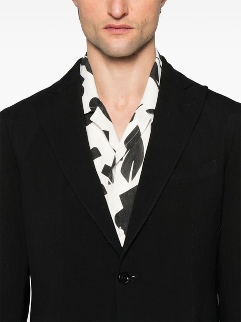 Boglioli Boglioli Single Breasted Two Button Navy Blue Suit