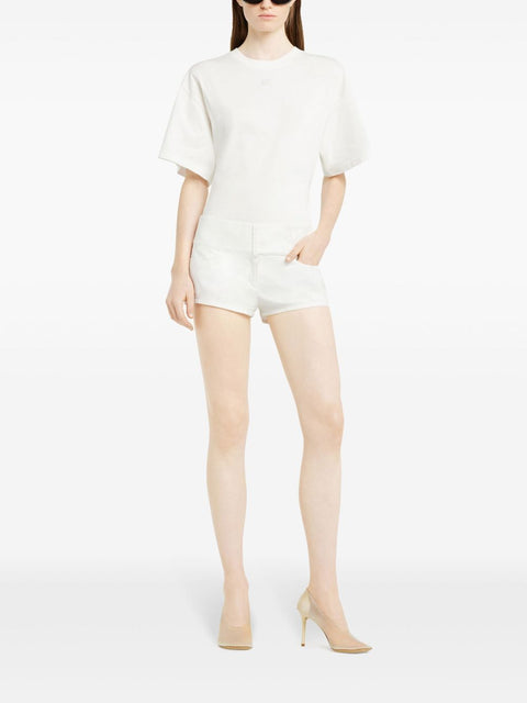 Courreges Pre Courreges Pre Courrèges appliqué T-shirt