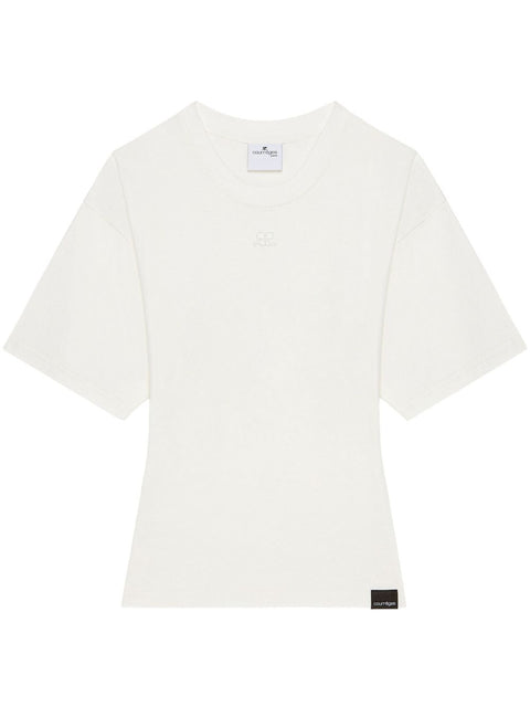 Courreges Pre Courreges Pre Courrèges appliqué T-shirt