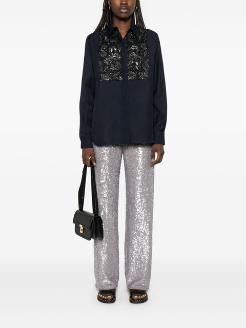 Parosh Parosh sequined trousers