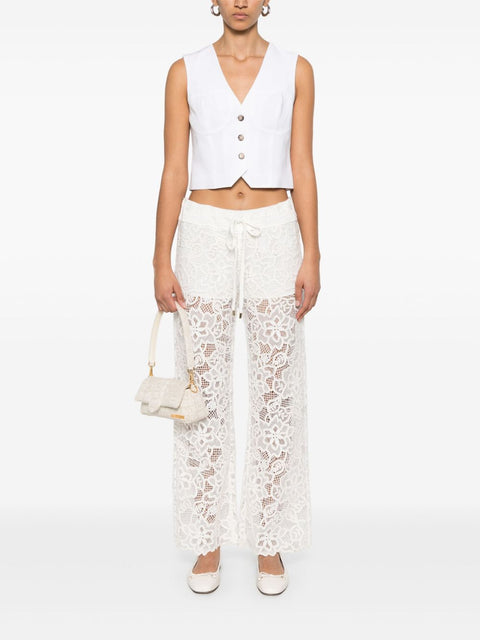 Ermanno Firenze ERMANNO FIRENZE Trousers White