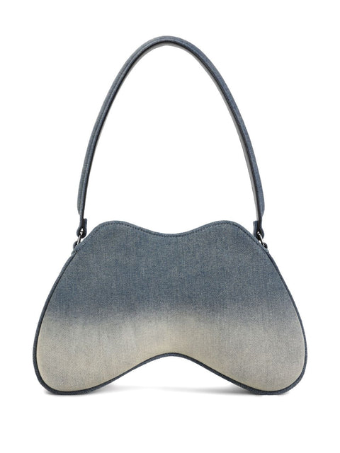 Diesel Diesel double-d denim shoulder bag