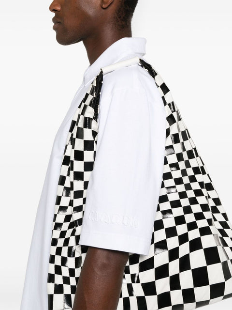 Marni Marni logo-patch polo shirt