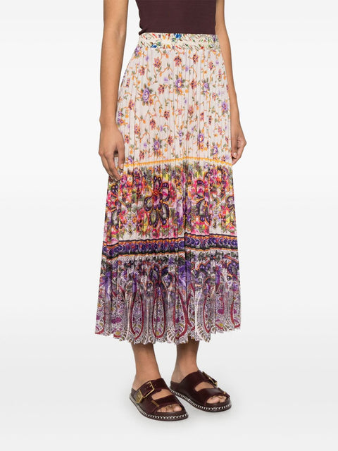 Pierre Louis Mascia Pierre Louis Mascia ceto pleated design skirt