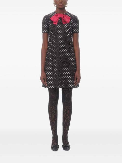 Valentino Valentino mini dress with bow