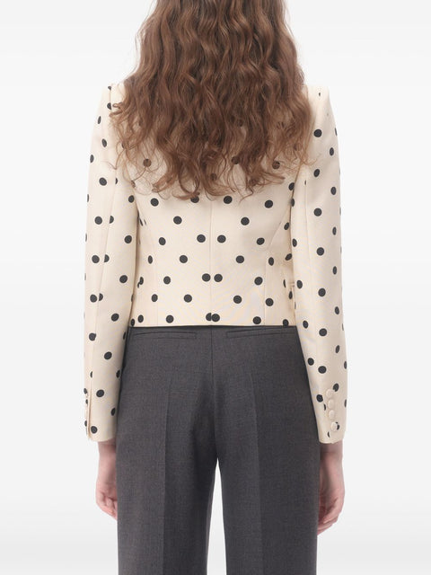 Valentino Valentino shantung blazer