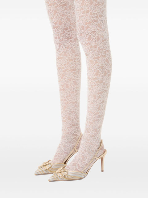 Valentino Garavani Valentino Garavani With Heel Silver