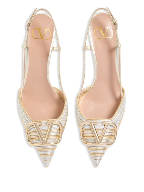 Valentino Garavani Valentino Garavani With Heel Silver