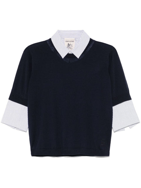 Semicouture Semicouture Sweaters Blue