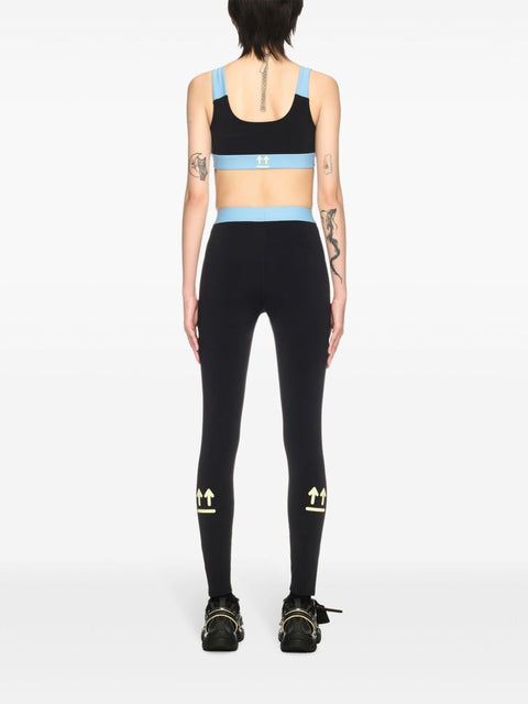 Off White Off White Bra With Colour-Block Design