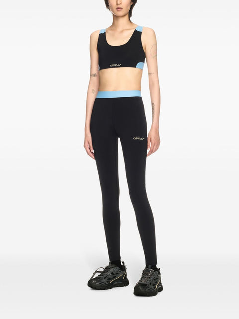Off White Off White Bra With Colour-Block Design