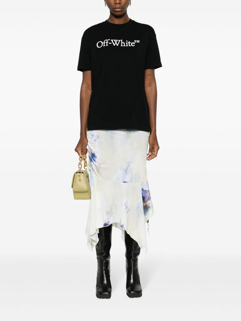 Off White Off White Bookish logo-print T-shirt
