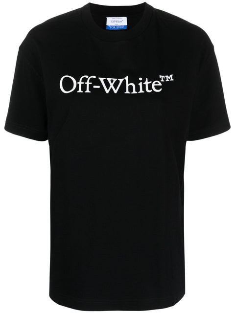 Off White Off White Bookish logo-print T-shirt