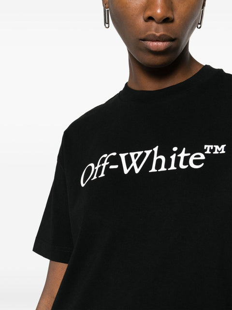 Off White Off White Bookish logo-print T-shirt