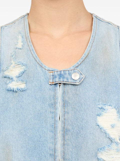 MM6 Maison Margiela MM6 Maison Margiela Sweaters Clear Blue