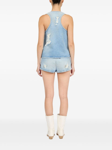 MM6 Maison Margiela MM6 Maison Margiela Sweaters Clear Blue