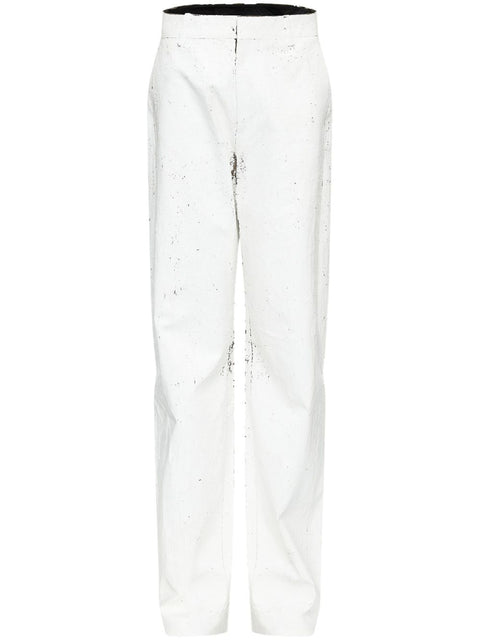 MM6 Maison Margiela MM6 Maison Margiela Trousers White