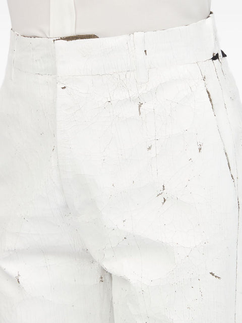 MM6 Maison Margiela MM6 Maison Margiela Trousers White