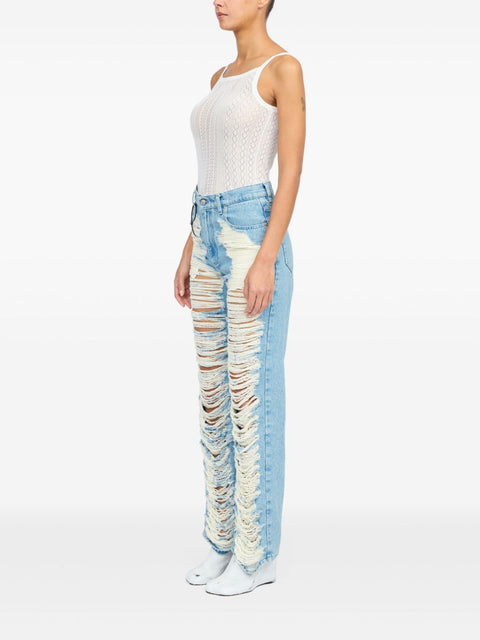 MM6 Maison Margiela MM6 Maison Margiela Jeans Clear Blue