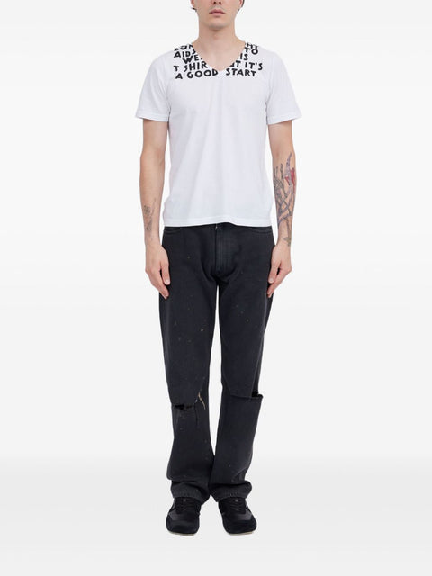 MM6 Maison Margiela MM6 Maison Margiela T-shirts and Polos White
