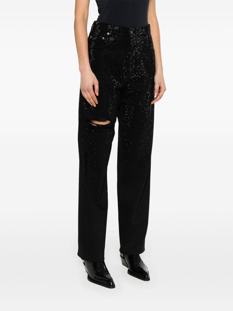Golden Goose Golden Goose crystal embellished jeans