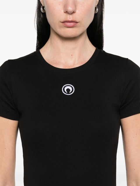 Marine Serre Marine Serre organic cotton T-shirt dress
