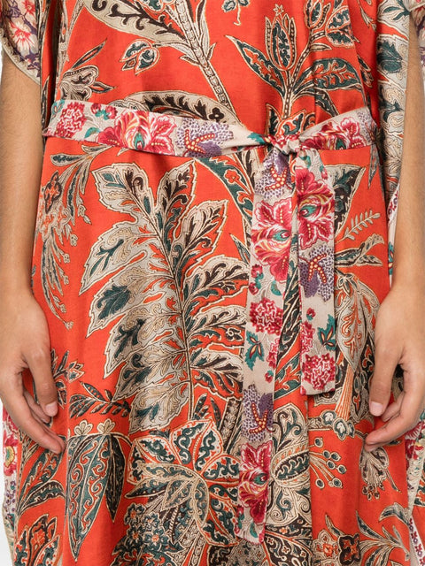Pierre Louis Mascia Pierre Louis Mascia Printed Silk Kaftan