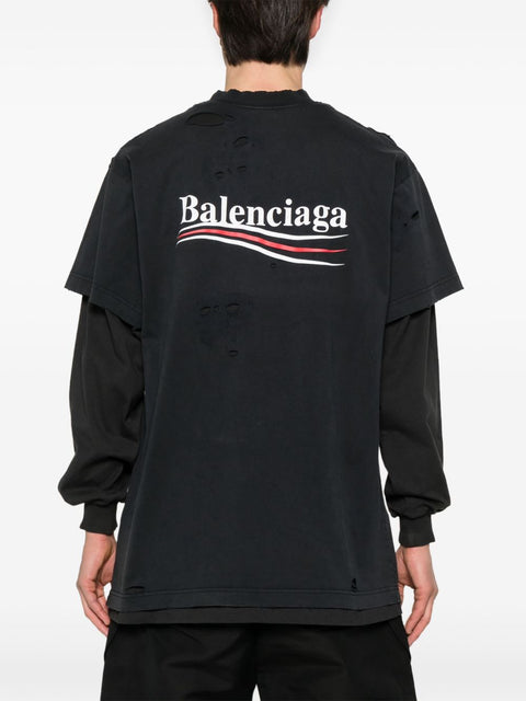 Balenciaga Balenciaga T-shirts and Polos Black