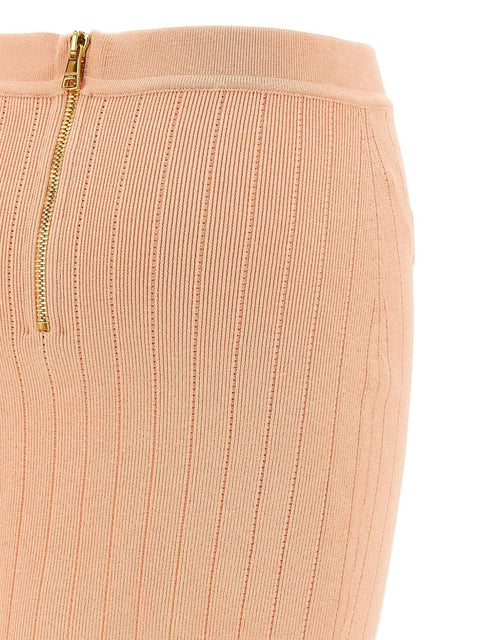 Balmain Balmain knitted mini skirt