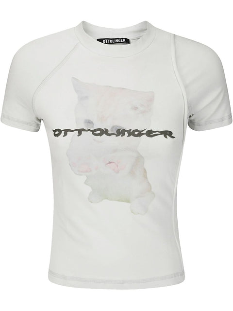 Ottolinger Ottolinger logo print T-shirt