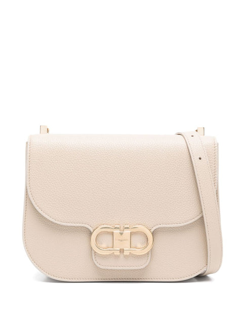 Ferragamo Ferragamo Double Gancini cross body bag