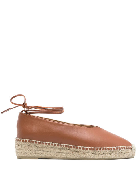 Castaner Castaner Flat shoes Leather Brown