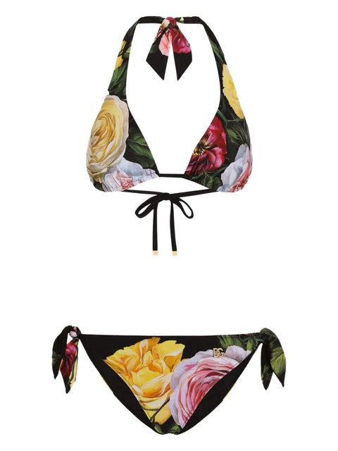 Dolce & Gabbana Dolce & Gabbana floral print bikini set
