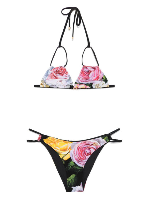 Dolce & Gabbana Dolce & Gabbana floral-print bikini