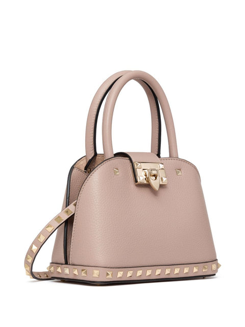 Valentino Garavani Valentino Garavani Rockstud Small Handbag In Grainy Calfskin