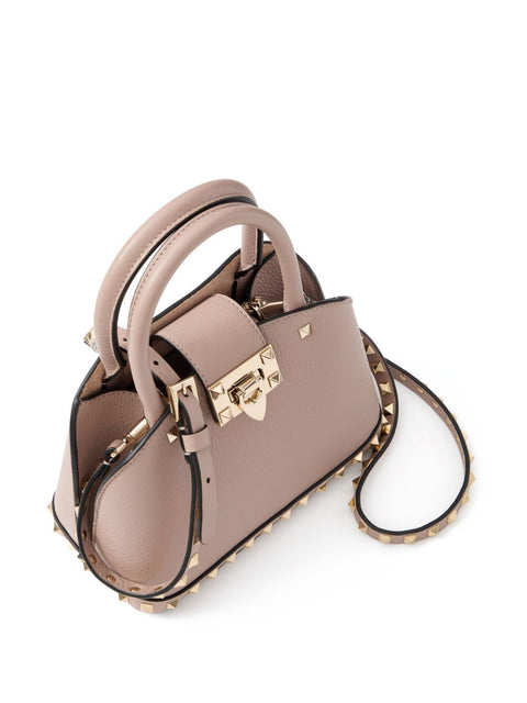 Valentino Garavani Valentino Garavani Rockstud Small Handbag In Grainy Calfskin