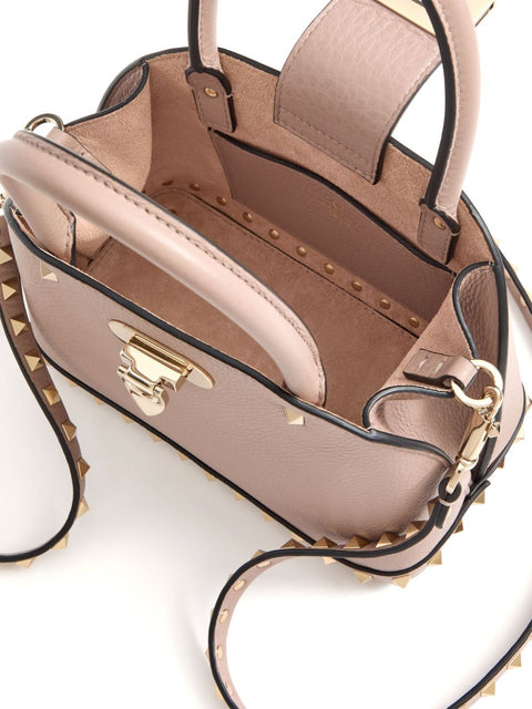 Valentino Garavani Valentino Garavani Rockstud Small Handbag In Grainy Calfskin