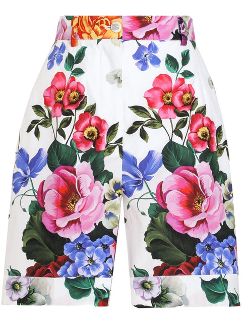 Dolce & Gabbana Dolce & Gabbana floral print shorts