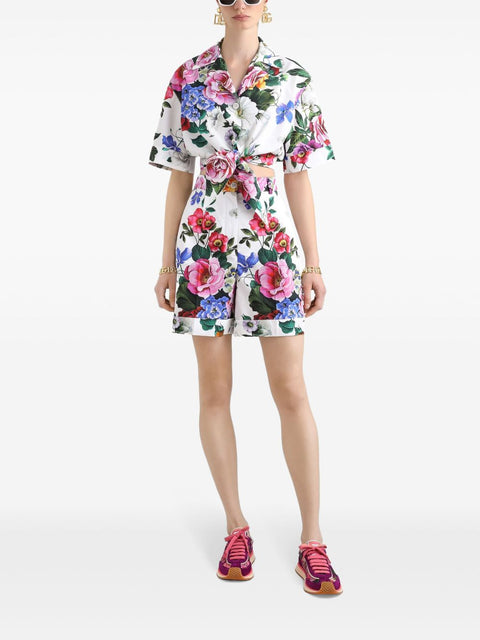 Dolce & Gabbana Dolce & Gabbana floral print shorts