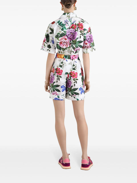 Dolce & Gabbana Dolce & Gabbana floral print shorts