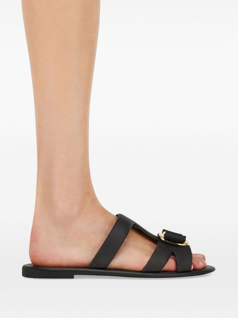 Ferragamo Ferragamo New Vara plate strappy slide