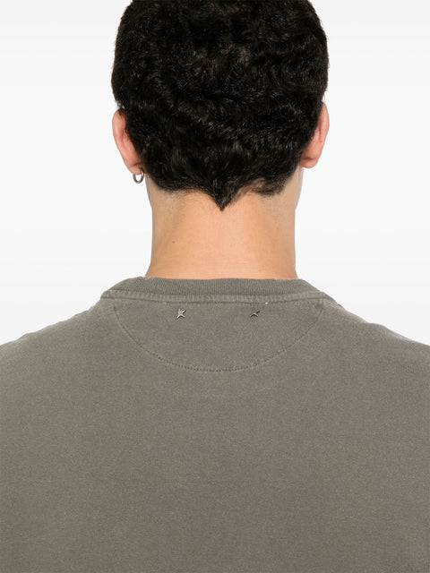 Golden Goose Golden Goose Logo Print Cotton T-Shirt