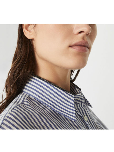 Brunello Cucinelli Brunello Cucinelli Shirts Clear Blue