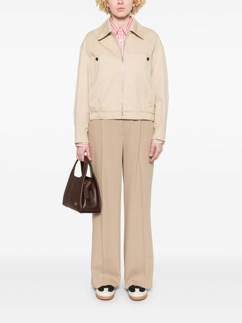Closed Closed Cotton-linen work jacket