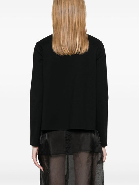 Emporio Armani Emporio Armani crystal-embellished sweatshirt