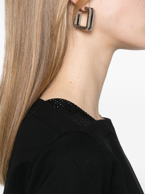 Emporio Armani Emporio Armani crystal-embellished sweatshirt