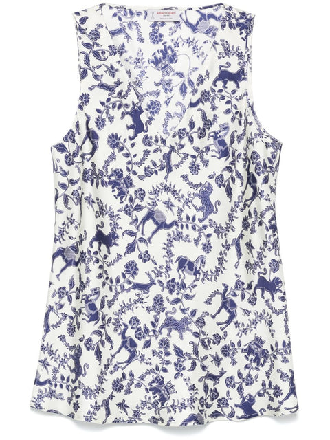 Alberto Biani Alberto Biani tank top with print
