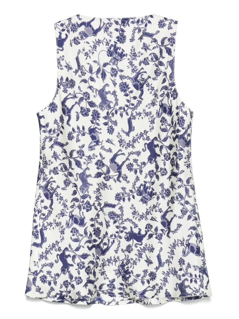 Alberto Biani Alberto Biani tank top with print