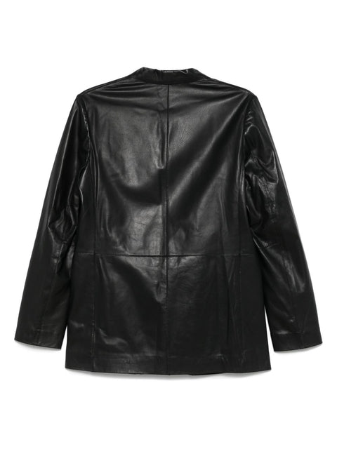 Alysi Alysi leather blazer